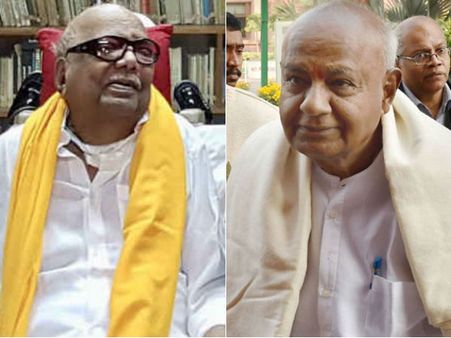 திராவிடத்தின் பெருமிதம் கருணாநிதி: தேவகவுடா புகழாரம்