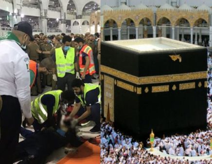 மக்கா மசூதியிலிருந்து கீழே விழுந்து பிரெஞ்சு நாட்டவர் தற்கொலை.. ரமலான் மாதத்தில் அசம்பாவிதம்