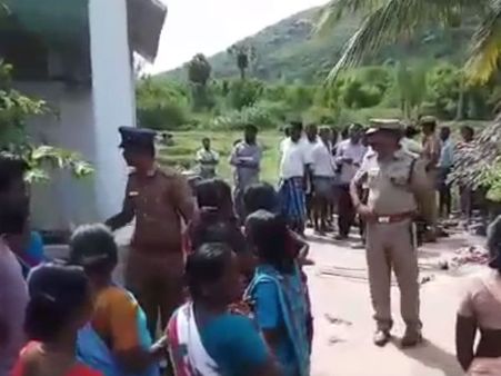 ஆரணி அருகே தாய், மகளை கொலை... லாரி டிரைவர் தற்கொலை