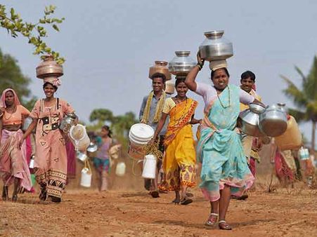 இந்தியாவில் தண்ணீர் பஞ்சம் - சென்னை நிலத்தடி நீர் வற்றி விடும்: நிதி ஆயோக் எச்சரிக்கை 