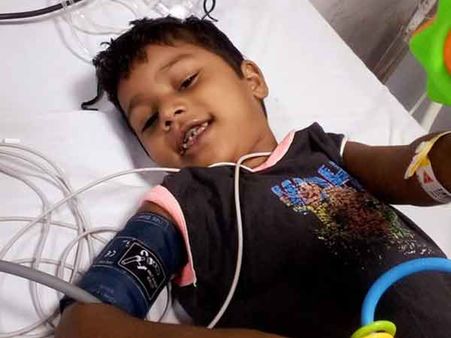 உயிர் கொல்லி நோயுடன் போராடும் 3 வயது சாஹிமை காப்பாற்ற உதவுங்கள்