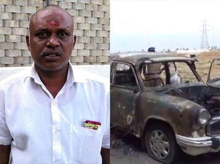 தனது கார் மீது தானே வெடிகுண்டு வீசி நாடகமாடிய ஹனுமன் சேனா பிரமுகர் கைது