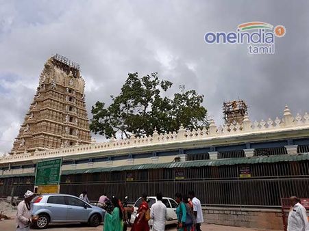 ஆடி வெள்ளியில் அவதரித்து அசுரன் மஹிசனை அழித்த மைசூர் சாமுண்டீஸ்வரி