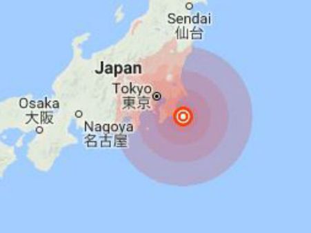 ஜப்பான் தலைநகர் டோக்கியோவில் சக்திவாய்ந்த நிலநடுக்கம்.. ரிக்டர் அளவுகோலில் 6.0 ஆக பதிவு