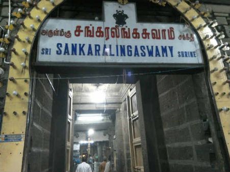 சங்கரன் கோவில் ஆடித்தபசு விழா: சந்திரகிரகண நாளில் கோமதி அம்மன் தவக்கோலம்