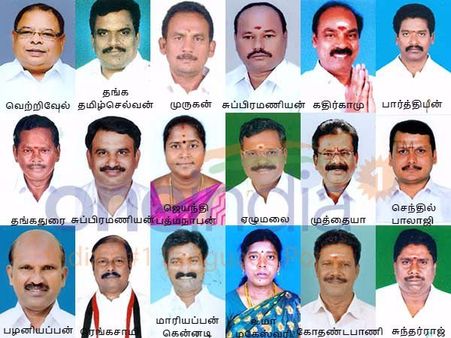 18 எம்எல்ஏக்கள் தகுதி நீக்கம் செய்தது சரியே...அரசு தரப்பு வாதம்