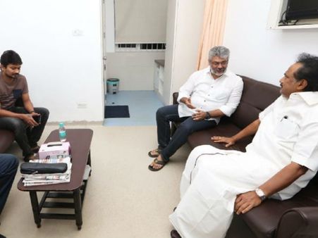 கருணாநிதி உடல் நிலை.. நடிகர் அஜீத் நேரில் நலம் விசாரித்தார்