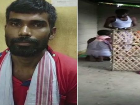 அத்துமீறி முத்தம்.. கட்டி அணைத்து ஆசி.. அஸ்ஸாமில் ஒரு டுபாக்கூர் சாமியார்!