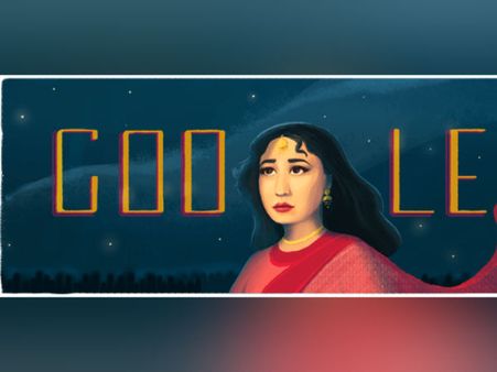 துன்பங்களின் நாயகி மீனா குமாரி.. டூடுல் வெளியிட்டு மரியாதை செலுத்திய கூகுள்!