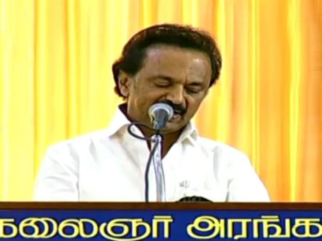 இந்தியா முழுவதும் காவி நிறம் பூச மோடி அரசு முயற்சி- ஸ்டாலின் கடும் குற்றச்சாட்டு