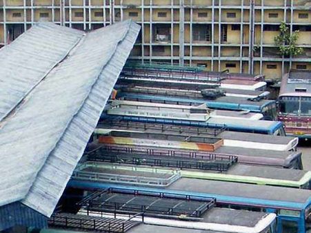 மோட்டார் வாகன சட்டத்தை எதிர்த்து பந்த்.. பொது போக்குவரத்து பாதிப்பு.. பொதுமக்கள், மாணவர்கள் அவதி