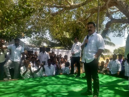 நேரில் உங்களை சந்திக்கும் போது கிடைக்கும் மகிழ்ச்சி டிவியில் கிடைப்பதில்லை- கமல்