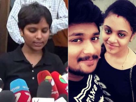 வழக்குகளை சந்திக்கலாம் வா! தெலுங்கானா அம்ருதாவை சந்தித்து ஆறுதல் கூறிய கவுசல்யா!