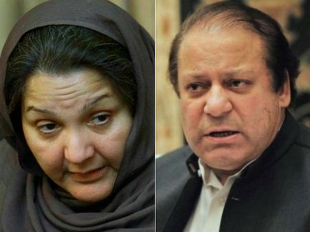 மனைவியின் இறுதிச் சடங்கு.. 12 மணி நேர பரோலில் வந்தார் நவாஸ் ஷெரீப்