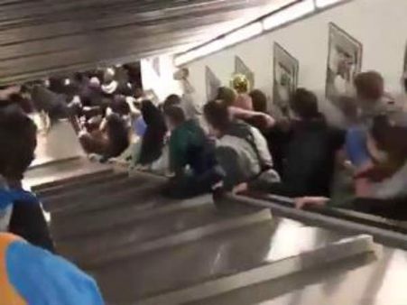 ரோமில் ஒரு பயங்கரம்.. மெட்ரோ ரயில் நிலைய எஸ்கலேட்டர் விழுந்து 20 பேர் படுகாயம்