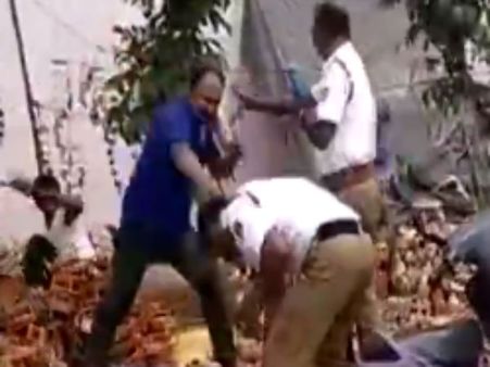 ஊதுன்னுதானே சொன்னாங்க.. அதுக்கு ஏய்யா இப்படி ஒரு பேயாட்டம்!