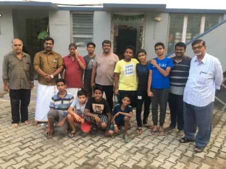 சென்னை முகப்பேர் அமிர்தவர்ஷினி குடியிருப்பில் தசரா விழா கோலாகல கொண்டாட்டம்