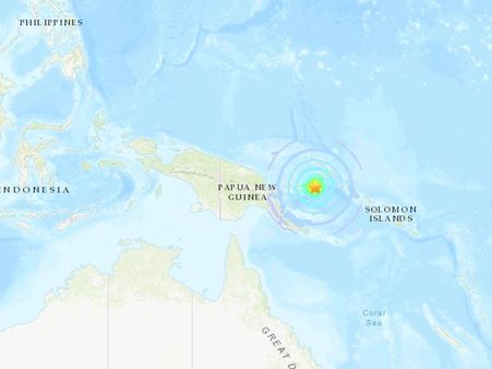 பப்புவா நியூகினியாவில் பெரிய நிலநடுக்கம்.. சுனாமி எச்சரிக்கை!