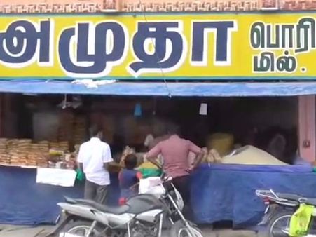 கோலாகல விற்பனையில் கிருஷ்ணகிரி பொரி... செம பூரிப்பில் விற்பனையாளர்கள்!!