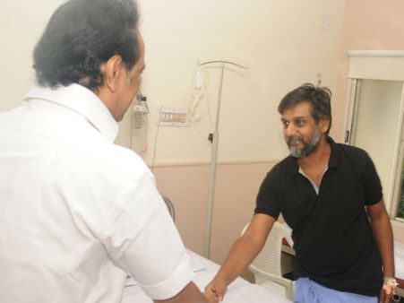 திருமுருகன் காந்தியை நேரில் சந்தித்த ஸ்டாலின்.. உடல்நிலை பற்றி விசாரித்தார்!