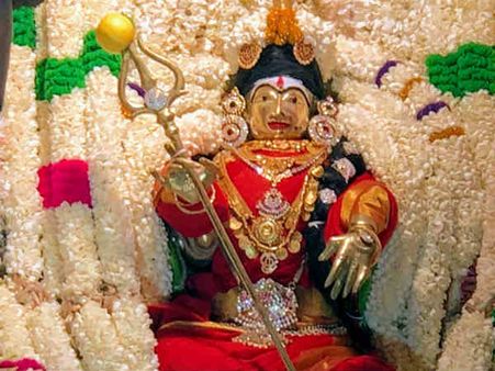 வாசுதேவநல்லூர் புரட்டாசி பொங்கல் விழா - சப்பரத்தில் உலா வந்த மாரியம்மன்