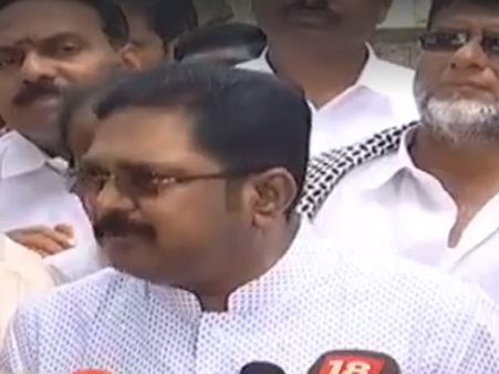 தங்கமணி என்ன அதிமுகவின் ஆல் இன் ஆல் அழகுராஜாவா.. தினகரன் கிண்டல்!