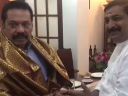 ராஜபக்சேவுக்கு வாழ்த்து.. ரணிலுக்கு ஆதரவு.. தமிழ் எம்பி வடிவேல் சுரேஷ்