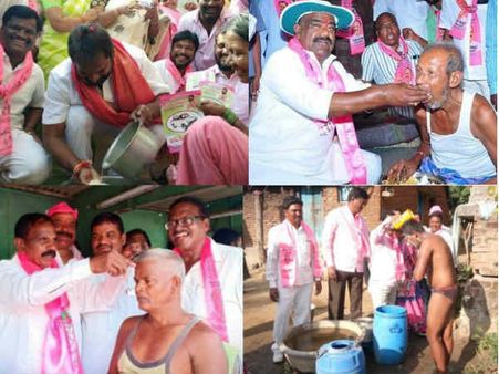 கட்டிங்... ஷேவிங்.. குக்கிங்.. எதா இருந்தாலும் பண்றேங்க.. ஓட்டு மட்டும் போட்ருங்க போதும்!