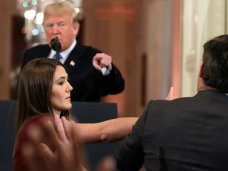 டிரம்ப் மீது வழக்கு தொடுத்த சிஎன்என்.. பத்திரிக்கையாளரின் ஒரு கேள்வியால் சிக்கலில் வெள்ளை மாளிகை!