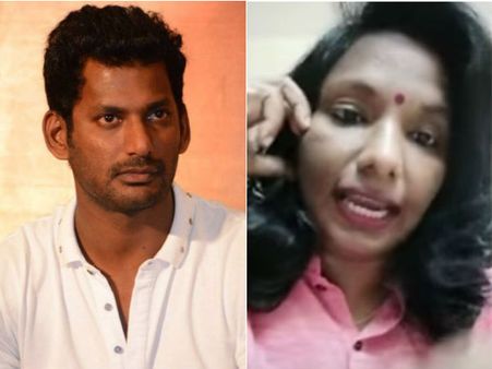 நள்ளிரவு 2 மணிக்கு வந்தார்.. அதிகாலையில் சுவர் குதித்து ஓடினார்.. விஷால் மீது பரபர புகார்!