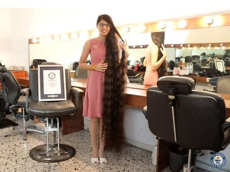 நீளமான முடியால் கின்னஸில் இடம் பிடித்த இந்தியாவின் ‘ராபுன்செல்’