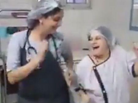 அனுஷ்கா சர்மாவின் ஸ்விங் சாங்கை விடுங்க... நம்ம சங்கீதா சர்மாவை பாருங்க.. ரியலை விட வைரலாகும் ரீல்!