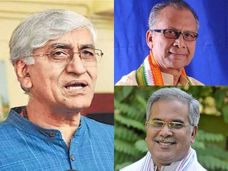 இந்த மூவரில் யார் சட்டீஸ்கர் முதல்வர்? காங். எம்எல்ஏக்கள் கூட்டத்தில் இழுபறி.. ராகுல் கையில் முடிவு