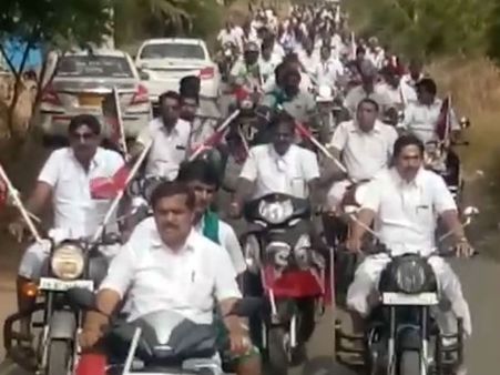 அப்போ விஜயபாஸ்கர்! இப்போ ஆறுகுட்டி எம்எல்ஏ! ஹெல்மெட் போடலை.. பாயுமா வழக்கு?