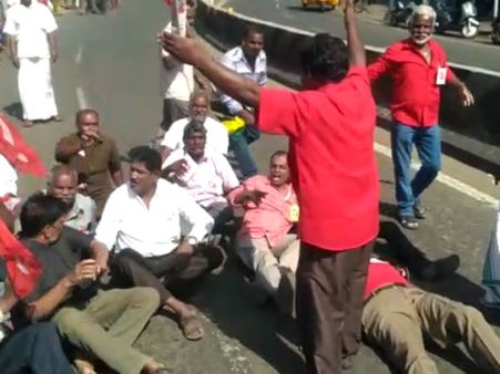 ரயில் நிலையம் முற்றுகை, சாலை மறியல்... கோவையில் 700 க்கும் மேற்பட்டோர் கைது