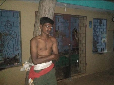 இசக்கி அம்மன் கோவில் உண்டியலில் கை வைத்த ஆனந்த்.. கட்டி வைத்து உதைத்த மக்கள்