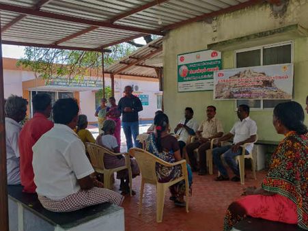 கழுகுமலையில் காசநோய் தடுப்பு முகாம்