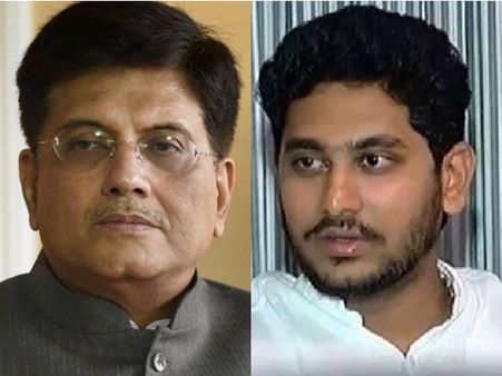 மத்திய அமைச்சர் பியூஷ் கோயலுடன் திவாகரன் மகன் ஜெய் ஆனந்த் சந்திப்பு.. அரசியல் வட்டாரத்தில் பரபரப்பு