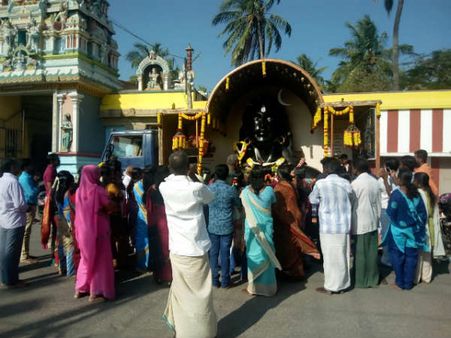 கன்னியாகுமரியில் ஆதி யோகி ரதம்.. மக்கள் உற்சாக வரவேற்பு