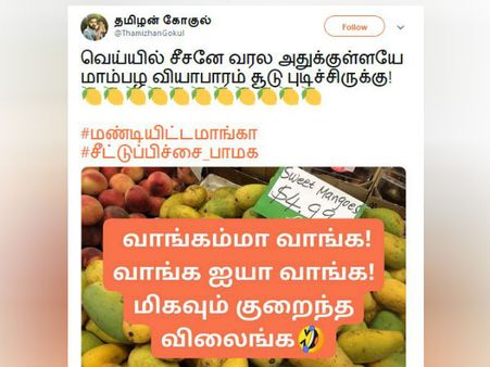 வெயில் சீசனே வரல அதுக்குள்ள மாம்பழ வியாபாரம் சூடு புடிச்சிருக்கு.. பாமகவை வாரும் நெட்டிசன்கள் 