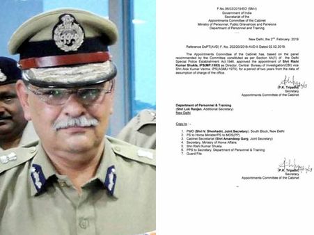 சிபிஐயின் புதிய இயக்குநராக ரிஷிகுமார் சுக்லா நியமனம்... முடிவுக்கு வந்தது சர்ச்சை