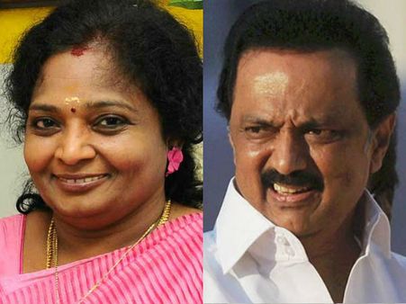 உண்டியல், சிலை பத்திரம்.. போலி பக்தர்கள் வர்றாங்க.. ஸ்டாலினை கடுமையாக விமர்சிக்கும் தமிழிசை