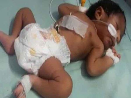 தீவிரவாதிகள் அழிப்பு... குழந்தைக்கு 'மிராஜ்' என பெயர் சூட்டி மகிழ்ச்சி