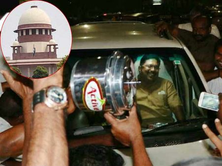 குக்கர் விசிலடிக்குமா…? டிடிவி தினகரன் வழக்கில் நாளை உச்ச நீதி மன்றம் தீர்ப்பு