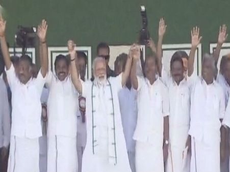 அட.. அட.. பாமகவிற்கு இவ்வளவு மரியாதையா?.. ராமதாஸை சிறப்பாக கவனித்த மோடி!