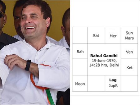 ராகுல்காந்திக்கு பிரதமர் நாற்காலி கிடைக்குமா? நாடாளும் யோகம் வந்து விட்டதா? - ஜாதகம் சொல்வதென்ன?