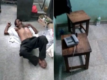 வேலை நேரத்தில்.. ஆபீஸ் அறையில்... மட்ட மல்லாக்க படுத்துக் கொண்டு.. அதிர வைத்த ஈபி ஊழியர்!