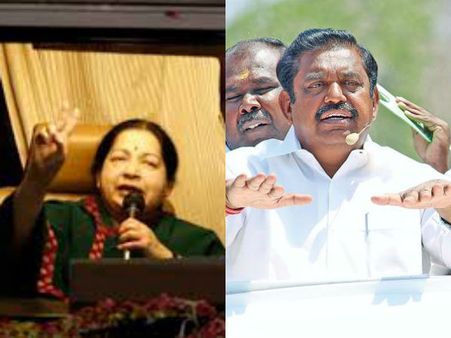 ஜெயலலிதாவுக்கு நேர் மாறாக எடப்பாடி பழனிச்சாமி.. வெயிலில் காய்ந்து கருகி தீவிர பிரச்சாரம்