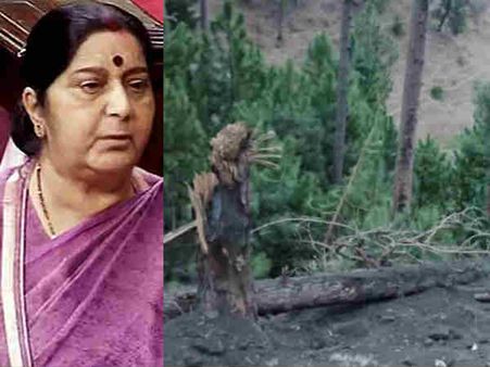 பாலகோட் தாக்குதலில் பாகிஸ்தானியர்கள் யாரும் உயிரிழக்கவில்லை – சுஷ்மா சுவராஜ் தகவல்