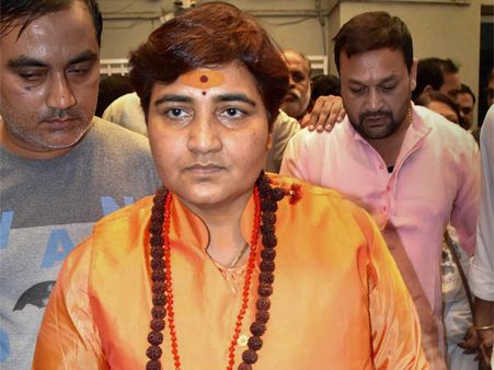 பாஜக வேட்பாளர் சாத்வி தாக்குருக்கு போலீஸ் பாதுகாப்பு அதிகரிப்பு.. விரைவில் இசட் பிளஸ் பாதுகாப்பு!